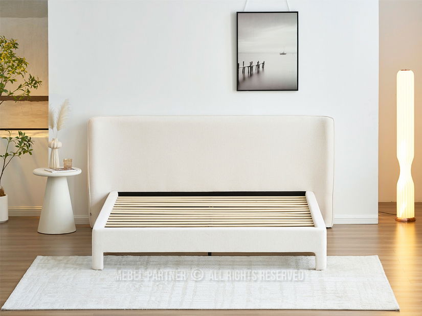 Manželská postel 180 cm Controladas 180 (krémová)