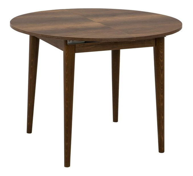 Jídelní set Vlasta 3 (ořech + námořnická modrá) (pro 2 osoby)