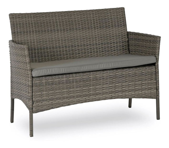 Zahradní set Manta (šedá) (pro 4 osoby)