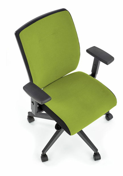 Kancelářská židle Panpo (zelená + černá)