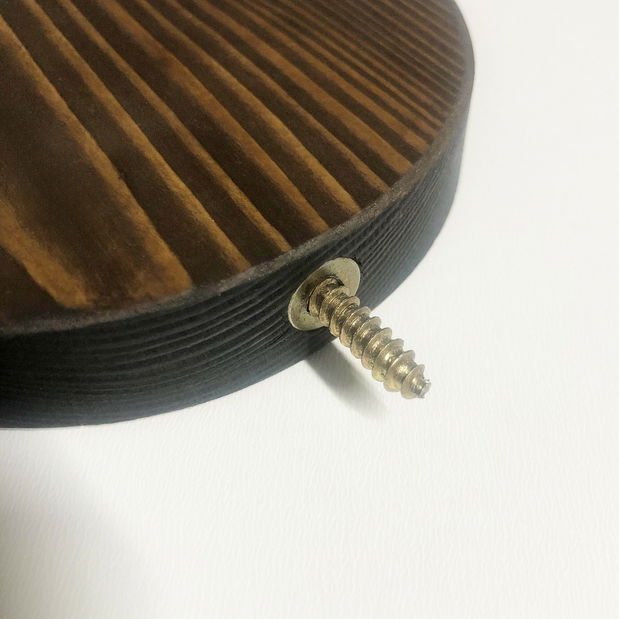 Závěsné police (4 ks.) Rafanda (přírodní)