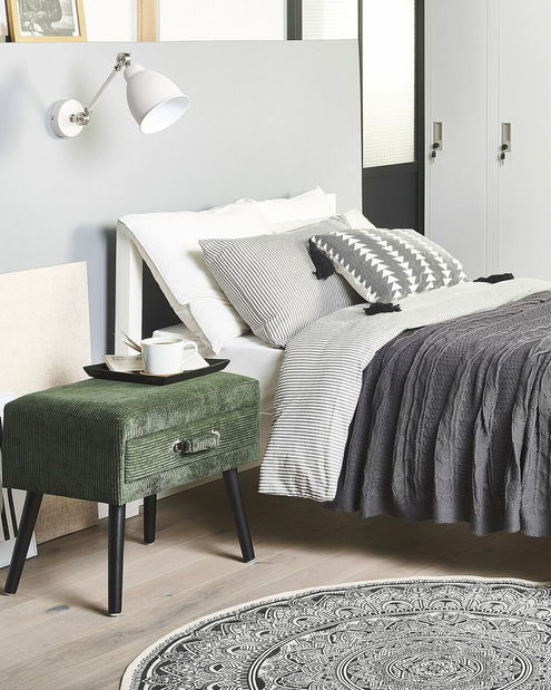 Noční stolek EUTA (zelená)