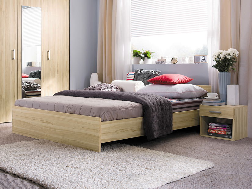 Manželská postel 160 cm BRW Libera LOZ/160