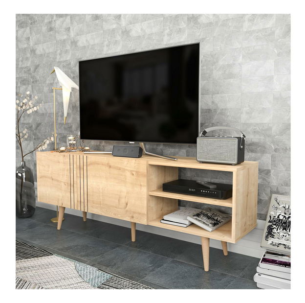 TV stolek/skříňka Ronnie (dub safírový)