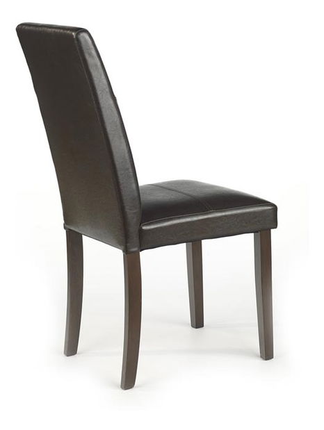 Jídelní židle Rauta (wenge + tmavě hnědá)