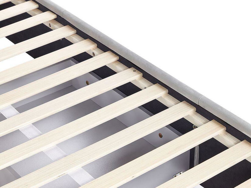 Manželská postel 180 cm Levi (šedá)