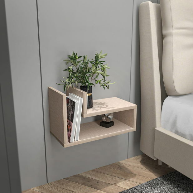 Noční stolek Lary (béžová)