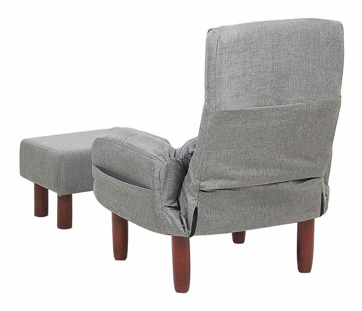 Křeslo OLAINE (šedá)