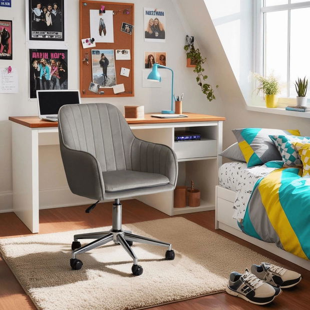 Kancelářské křeslo Trincheras (šedá)