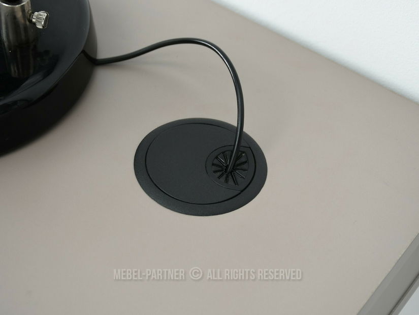 PC stolek Osto 120 (béžová + černá)