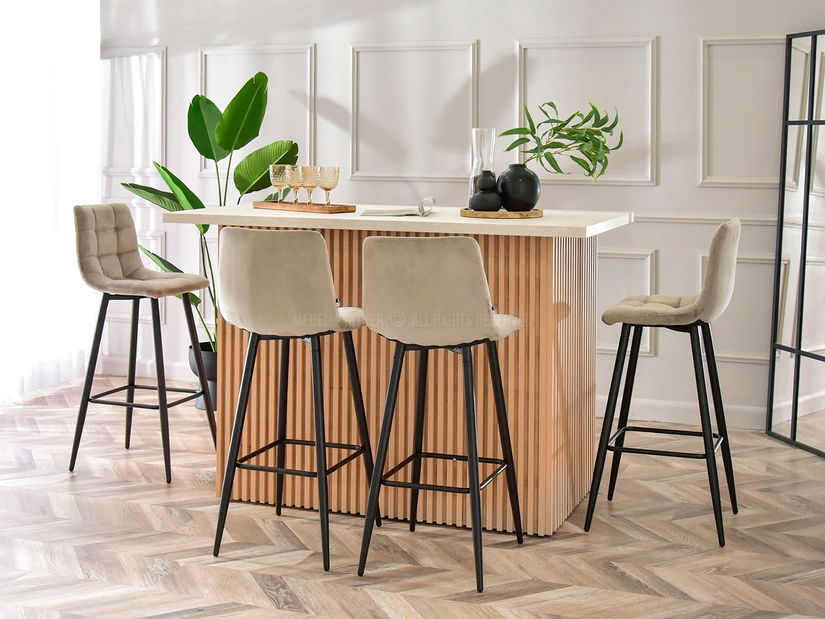 Židle Nico (béžová + černá)