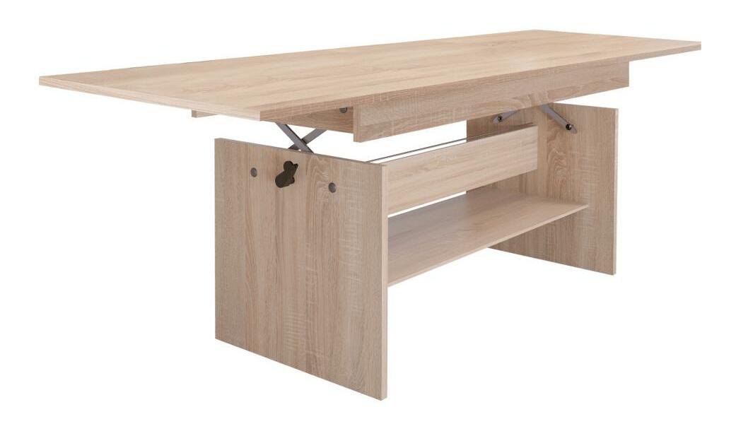 Rozkládací jídelní stůl Likud (dub sonoma) (pro 4-6 osob)