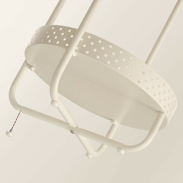 Příruční stolek Cleatinos (béžová)