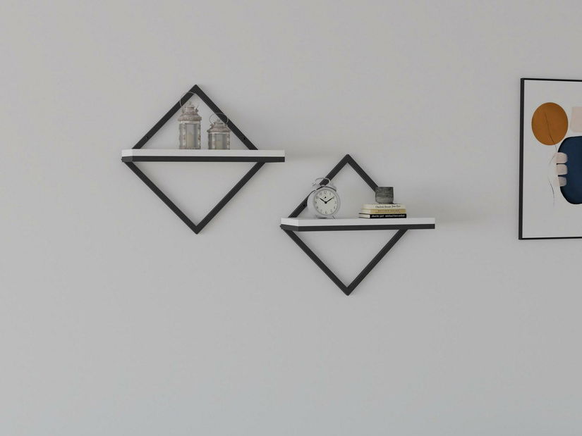 Set 2ks. polic Pemapi (bílá)