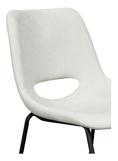 Jídelní židle Pansy (bílá + černá)