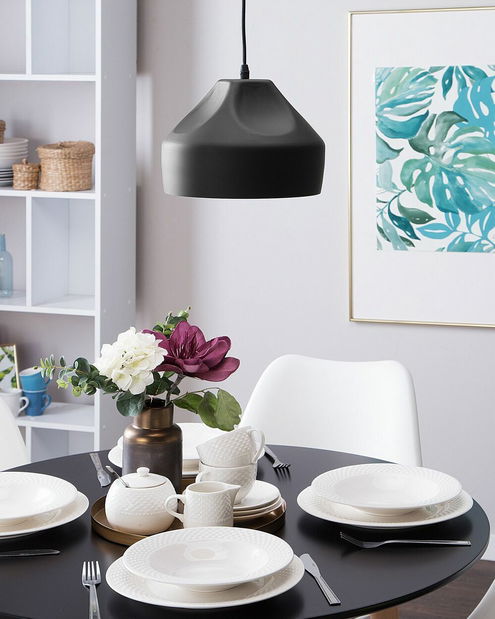 Závěsná lampa Evora (černá)