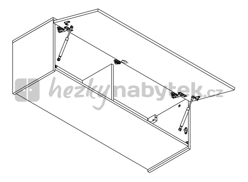 Skříňka na stěnu BRW Moden SFW1K/120