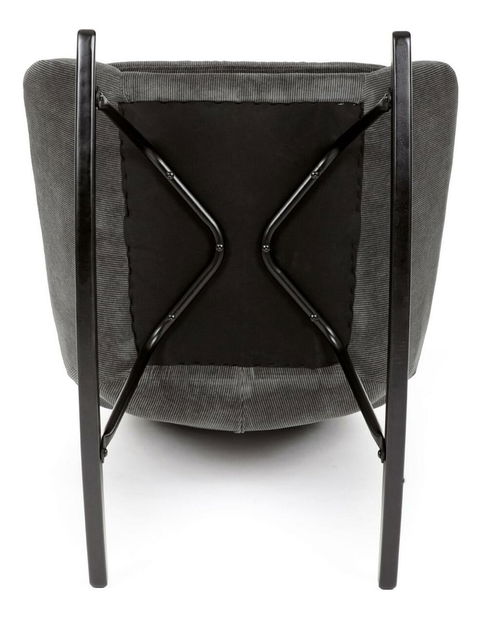 Houpací křeslo Aplicarse (šedá)