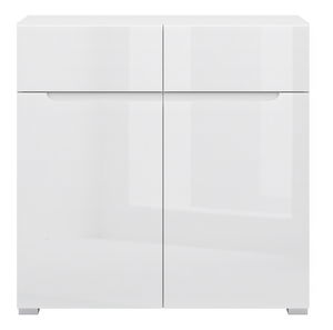 Komoda Yuko (bílá lesklá)