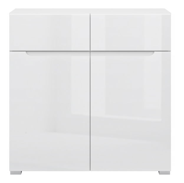 Komoda Yuko (bílá lesklá)