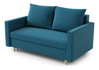 Pohovka dvousedačka Louis (tyrkysová)