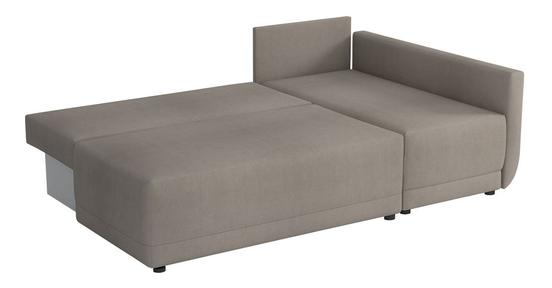 Rohová sedací souprava Pinata (šedobílá)