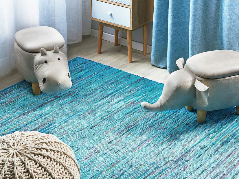 Koberec 160 cm Merci (tyrkysová)