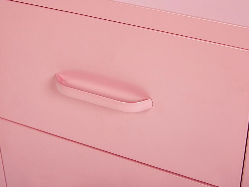 Noční stolek MAVIL (růžová)