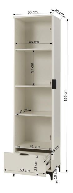 Botník Lea (bílá)