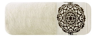 Ručník 140x70 cm Kim 02 (béžová) (3 ks)