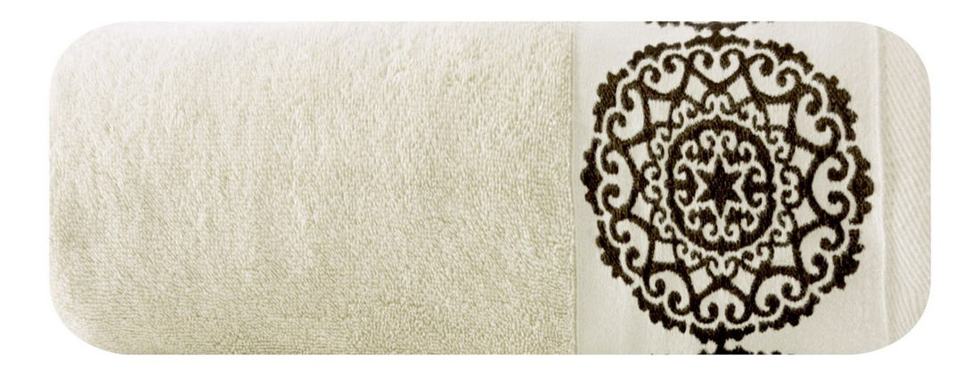 Ručník 140x70 cm Kim 02 (béžová) (3 ks)