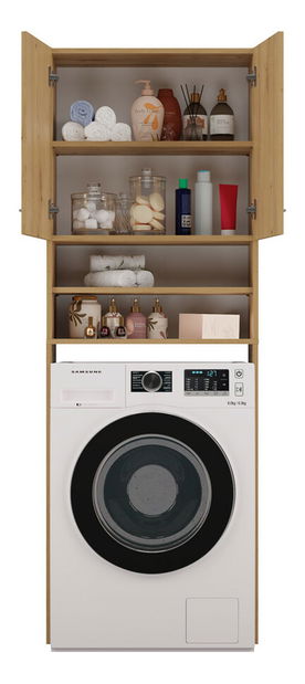 Skříňka nad pračku Perdieron 1 (dub artisan)