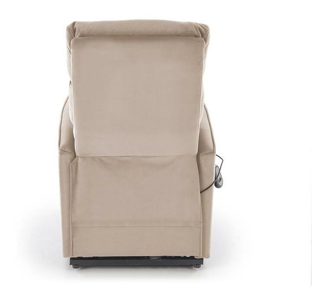 Relaxační polohovatelné křeslo Makarony (béžová)