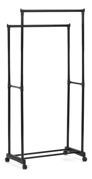 Věšák na kolečkách Guipuzcoa (černá)