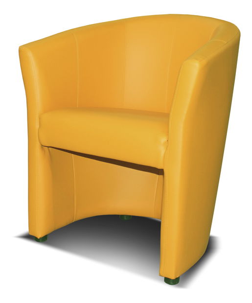 Křeslo Kubelek (žlutá)