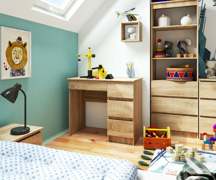 PC stůl Alineadas (dub sonoma)