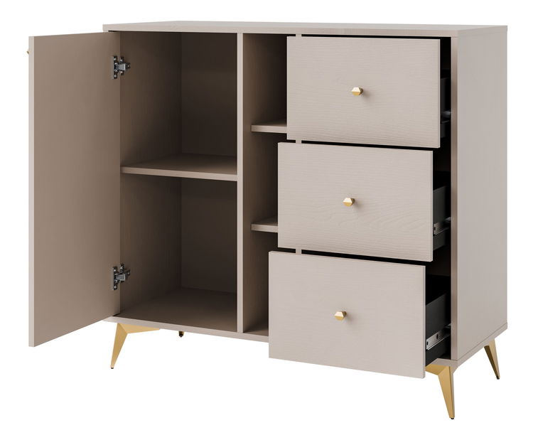 Komoda Tokyna 814 (béžová)