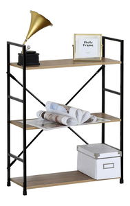 Regál Gloriosa (dub + černá)