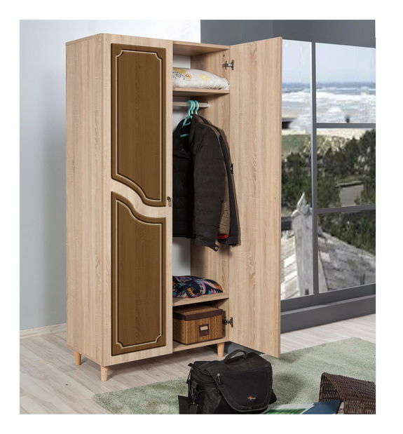 Šatní skříň Sirius 622 (dub sonoma)