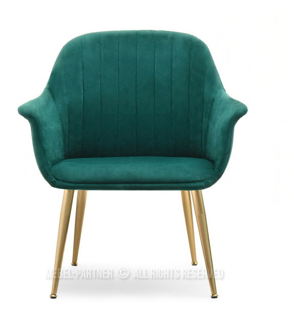 Křeslo Osmol F (zelená + černá)