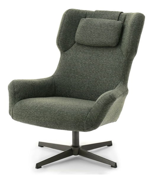 Křeslo Irma (zelená + grafit)