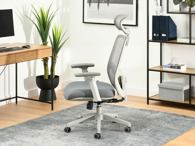 Kancelářské křeslo Largindo (šedá)