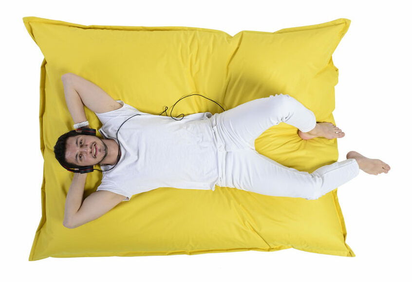 Sedací pytel Gladiator (Žlutá)