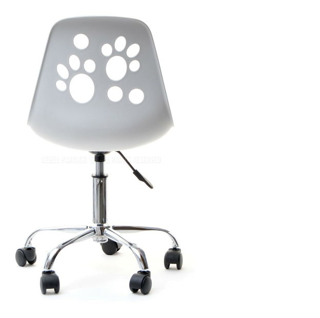 Židle Footy (fialová + chromová)