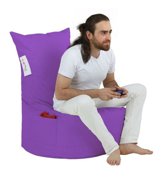 Sedací pytel Beemin (fialová)