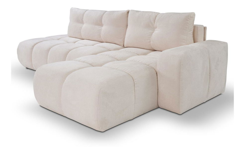 Rohová sedací souprava Sopran (světe béžová) (P)