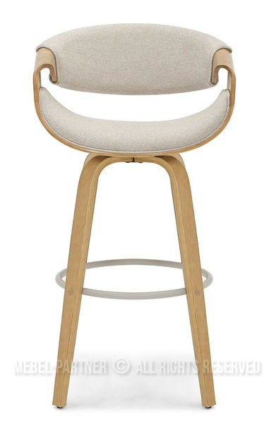 Barová židle Bendover (béžová)