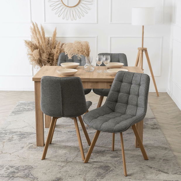 Jídelní židle Kramnik (šedá)