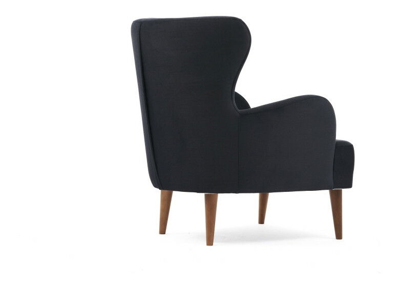 Křeslo ušák Kaveh 1 (antracit)