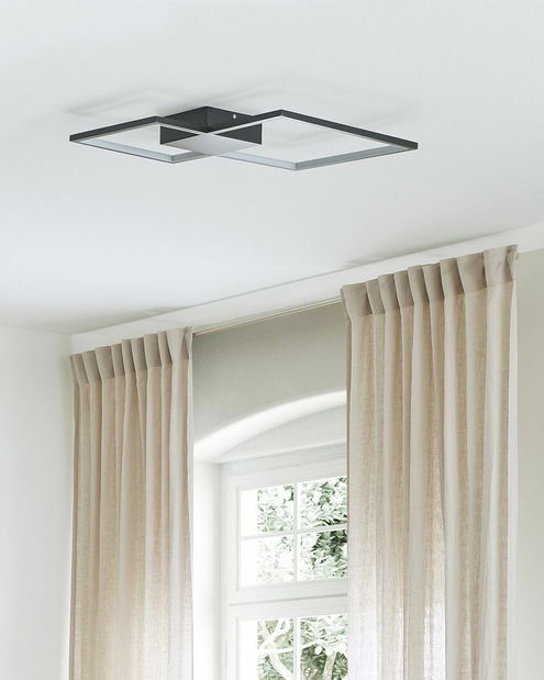 Stropní svítidlo Oksza (černá)